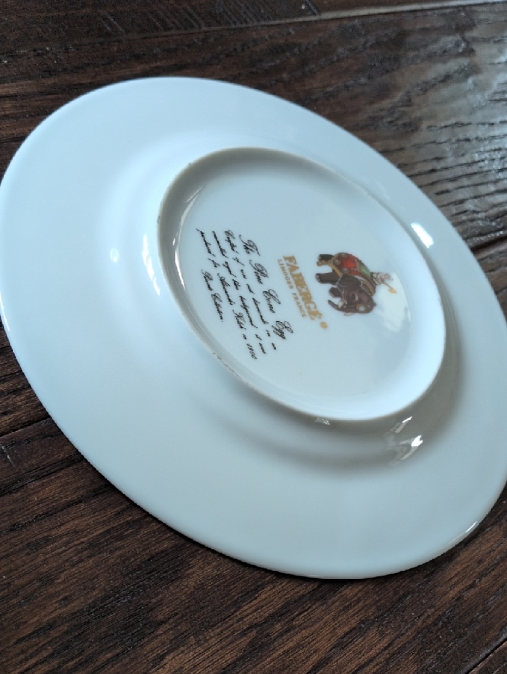 FABERGE I Limoges French Imperial Egg Collection Pinecone Pattern Salad Plate - Picture 11 of 14